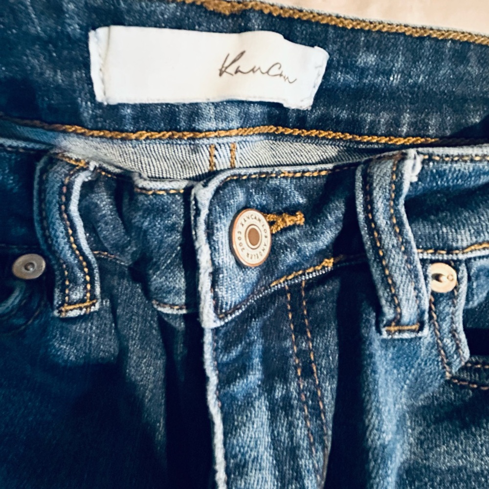 KanCan Distressed Blue Jeans size 28 - Picture 6 of 10